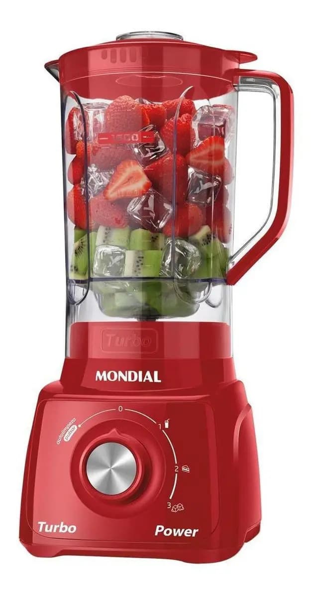 Liquidificador Turbo Power Mondial 550W L-99 FR — foto 1 de 9