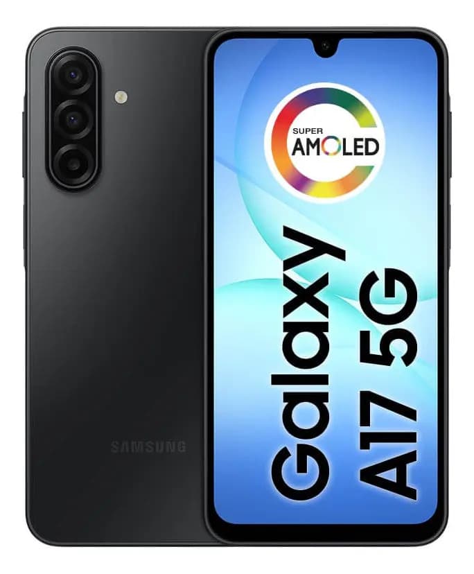 Celular Samsung Galaxy A17 5g Com Ia, 128gb, 4gb Ram, Câm De 50mp, Tela De 6.7 , Nfc, Ip54 - Preto — foto 1 de 12