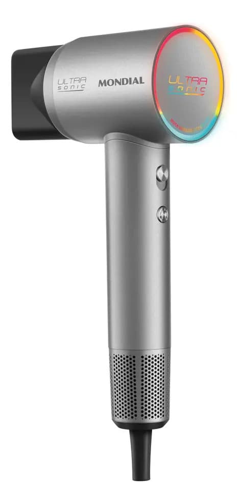 Secador Mondial Ultra Sonic Com Led Inteligente Scp-01-us Bldc Prata — foto 1 de 7