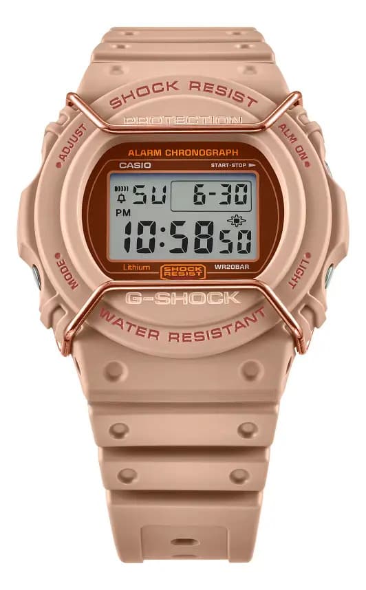 Relógio Casio G-shock Masculino Marrom Dw-5700pt-5dr — foto 1 de 2