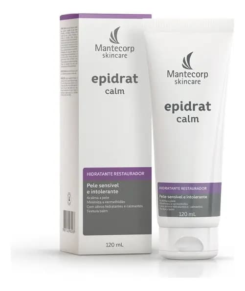 Hidratante Facial Epidrat Calm 120ml Mantecorp Skincare Todo Tipo De Pele Dia/noite — foto 1 de 4
