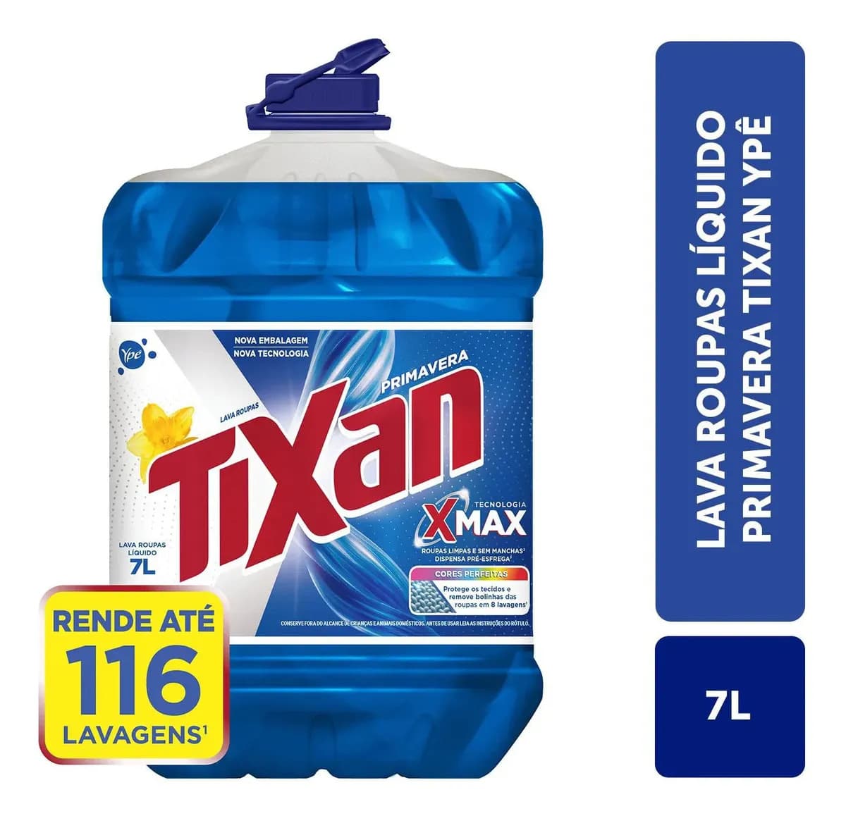 Lava Roupas Líquido Tixan Ypê Primavera 7 Litros — foto 1 de 4