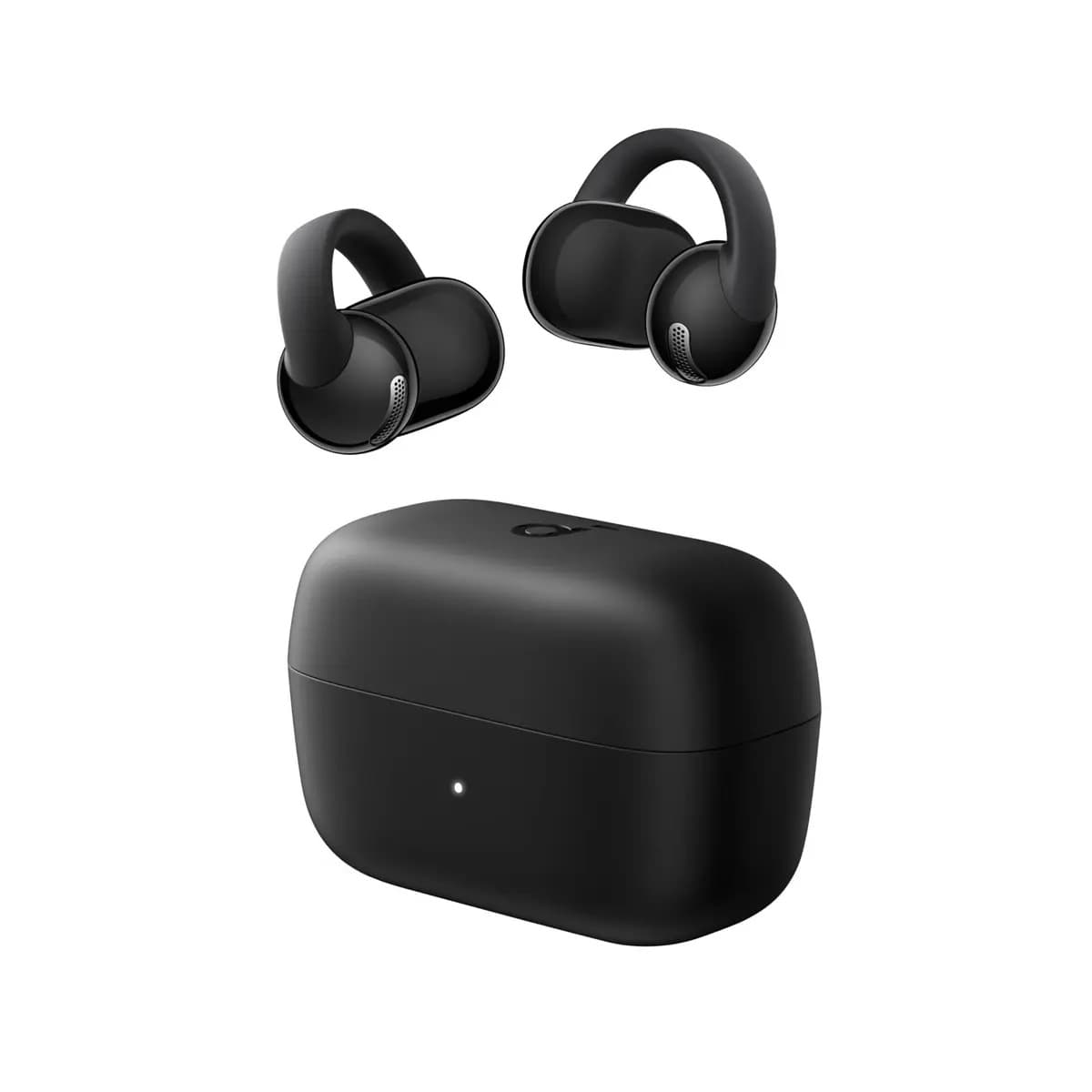 Soundcore C50i da Anker, Fone de Ouvido Bluetooth 6.0, Open Ear, Escuta Aberta, FlexiClip Ajustável, Drivers 12mm, Graves Potentes, Chamadas IA, 28H Bateria, Hi-Res, IP55, Esportivo Corrida, Preto — foto 1 de 7