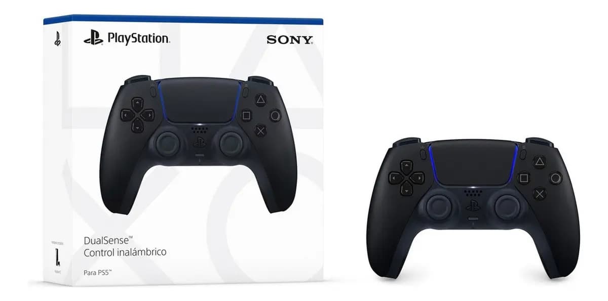 Controle Joystick Sem Fio Sony PlayStation 5 DualSense Midnight Black — foto 1 de 6