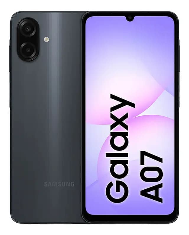 Celular Samsung Galaxy A07 256gb, 8gb, Câmera 50mp, Tela 6.7 , Proteção Ip54, Processador 6nm - Preto — foto 1 de 10