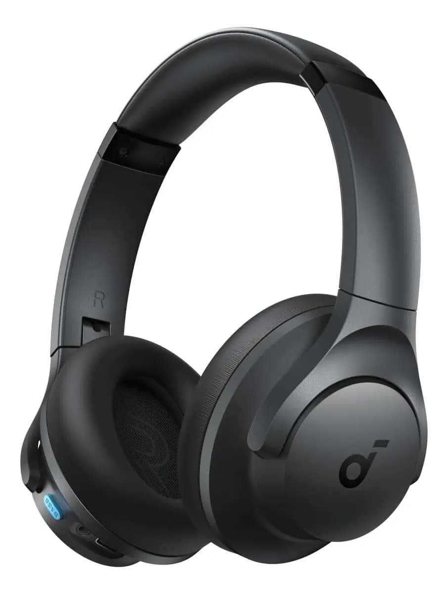 Fone De Ouvido Bluetooth 5.3 soundcore Q11i da Anker, Fone Gamer, Headphone Bluetooth Over-Ear, Graves Profundos, 60H Autonomia, Hi-Res Áudio, Almofadas Removíveis, Conexão Multiponto, Preto — foto 1 de 6