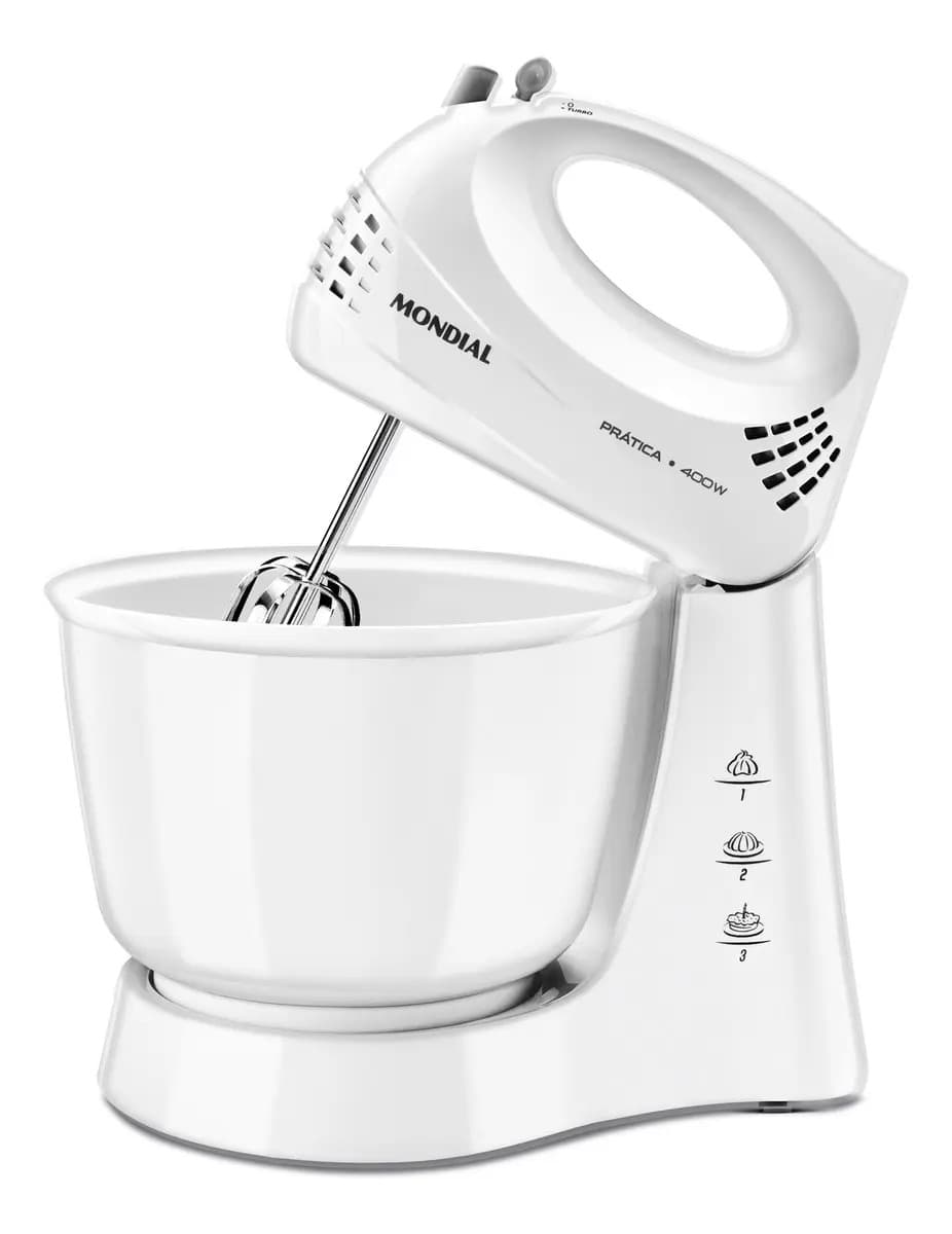 Batedeira Prática Mondial 400W B-44 W — foto 1 de 6