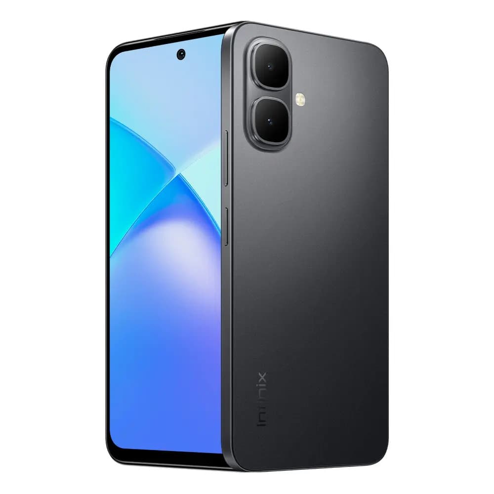 Smartphone Infinix Smart 10 4GB RAM 256GB SSD Câmera 8MP + IA, Tela 6.67 HD+ 120Hz, Bateria 5000mAh, Processador T7250, Android 15 Go, Dual Chip - Preto — foto 1 de 9