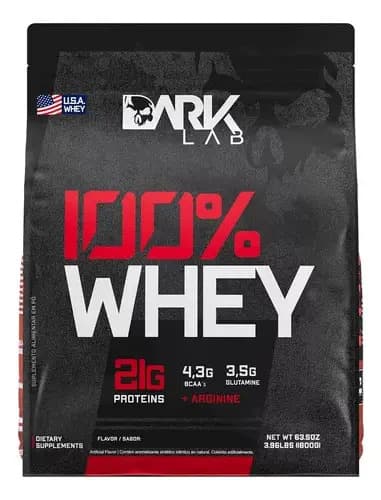 100% Whey Protein Baunilha Refil 1,8kg - Dark Lab — foto 1 de 4