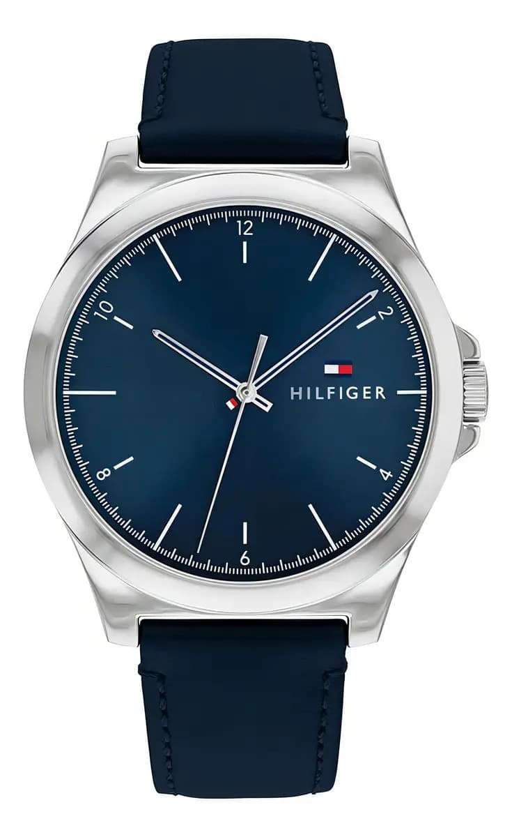 Relógio Tommy Hilfiger Norris Masculino Couro Azul - 1710666 — foto 1 de 4
