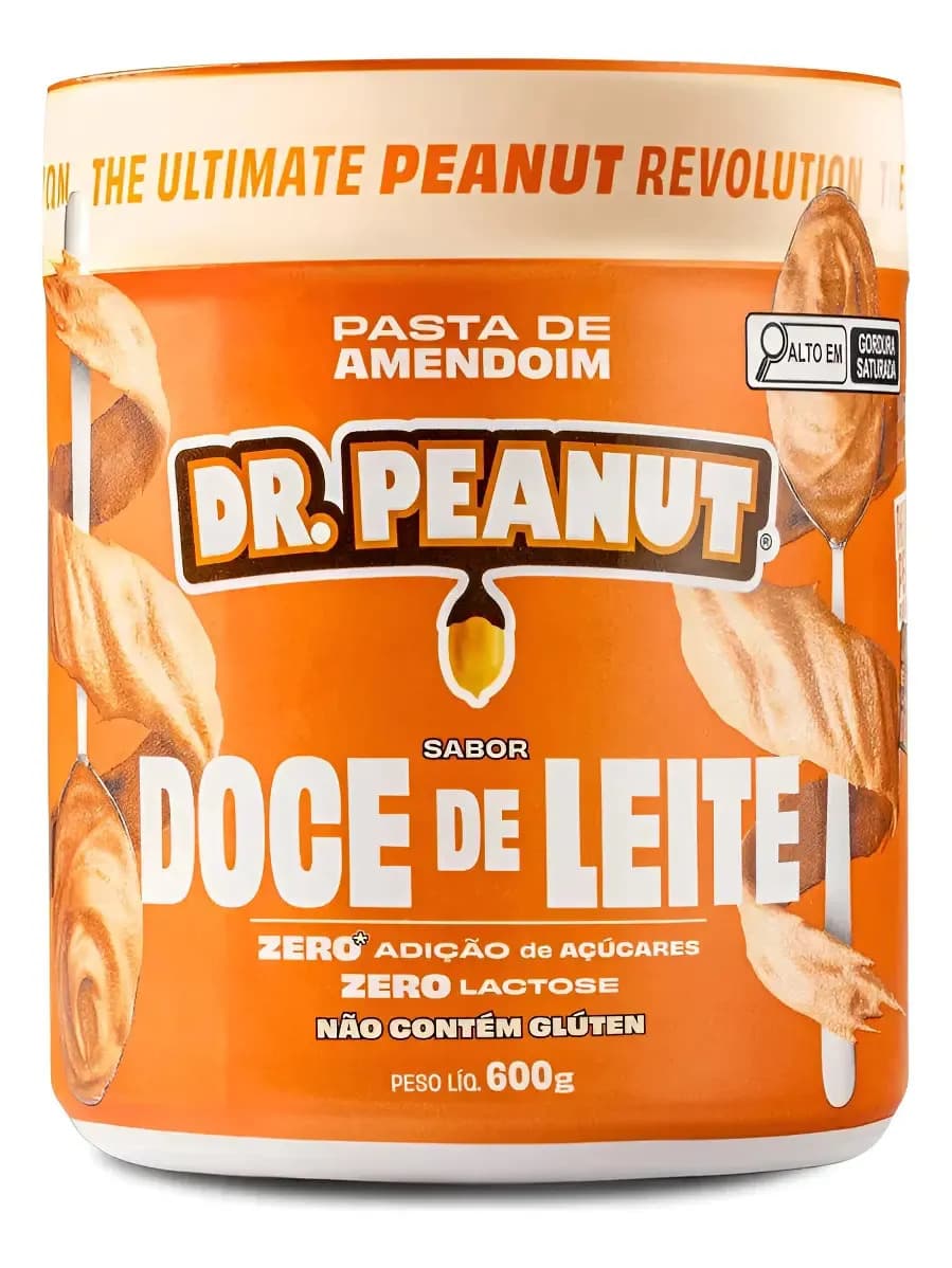 Pasta Dr Peanut Imediato! Sabor Doce de leite