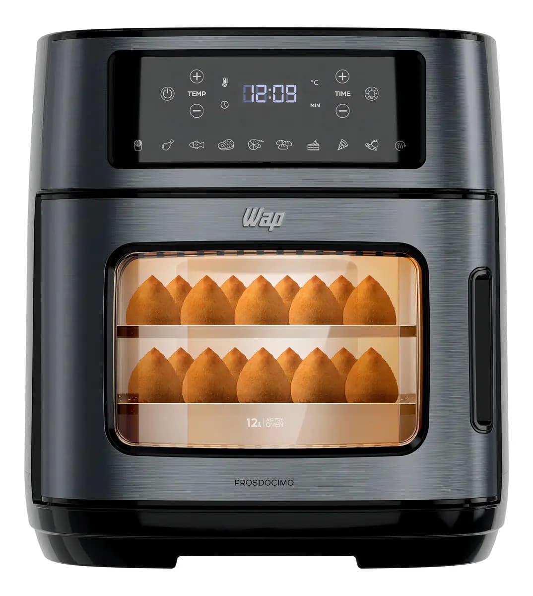 Fritadeira Elétrica Air Fryer Oven Black INOX WAP WAOD2 — foto 1 de 11