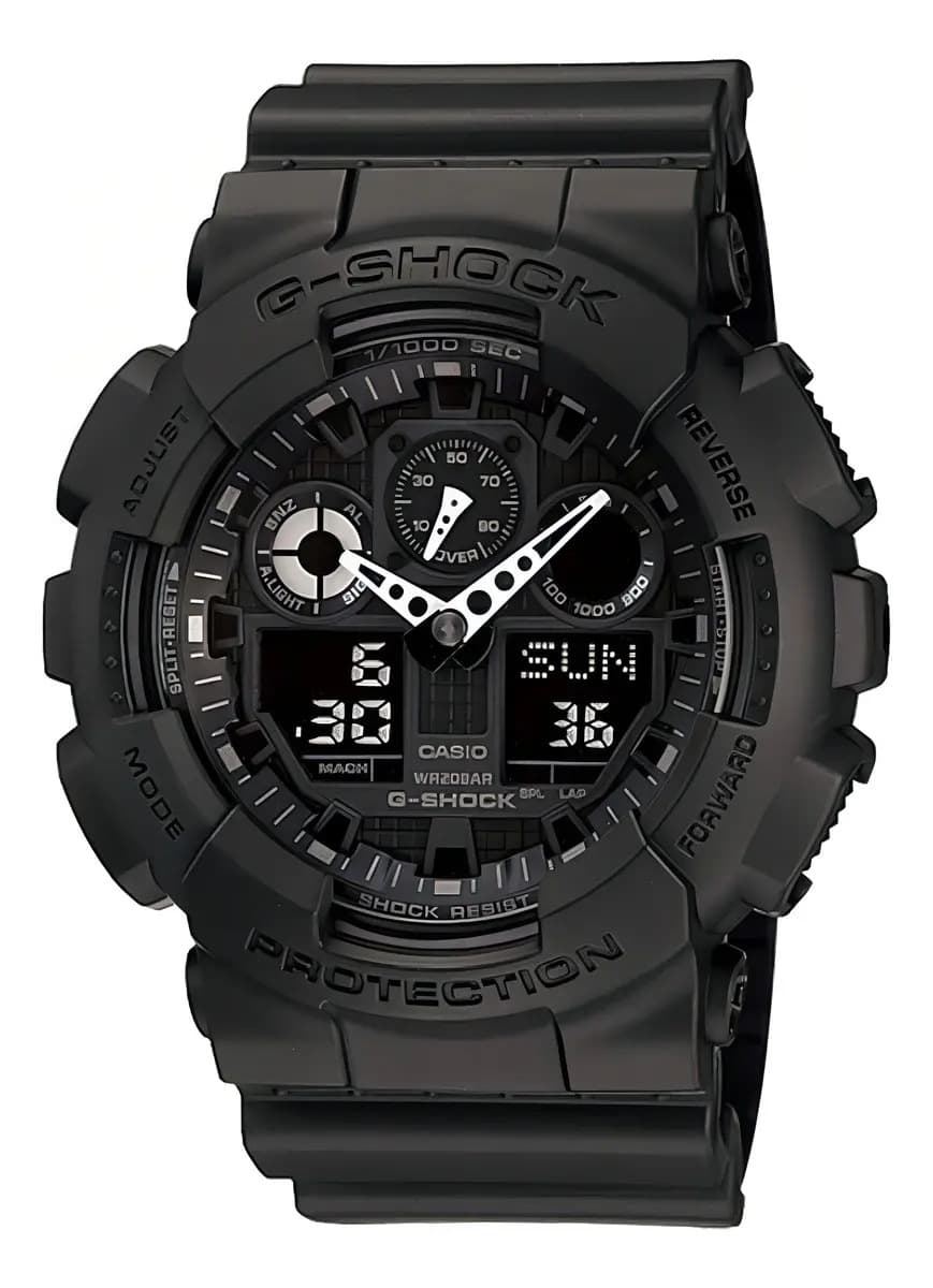 Relógio Casio G-shock Masculino Anadigi Preto — foto 1 de 5