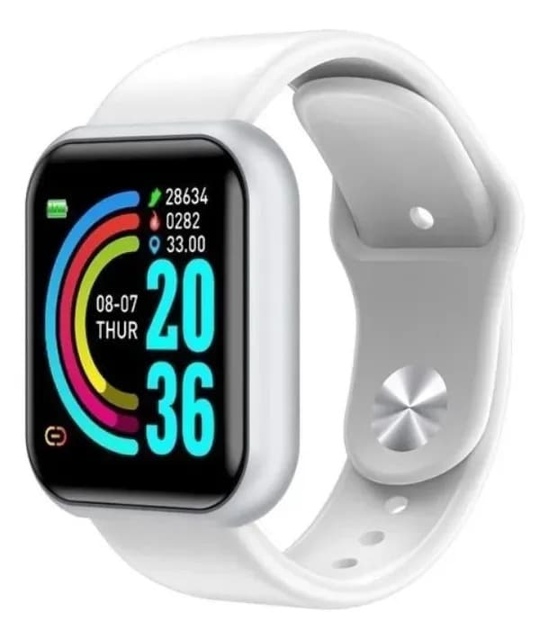 Smartwatch Smart Bracelet D20 Bluetooth Tela 1.3" Android iOS Resistente IP67 — foto 1 de 9