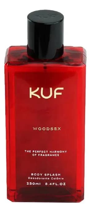 Body Splash Kuf Woodsex 250ml Masculino