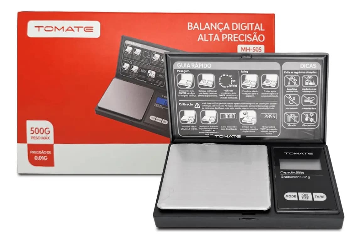 Mini Balança Digital De Precisão 500g — foto 1 de 3
