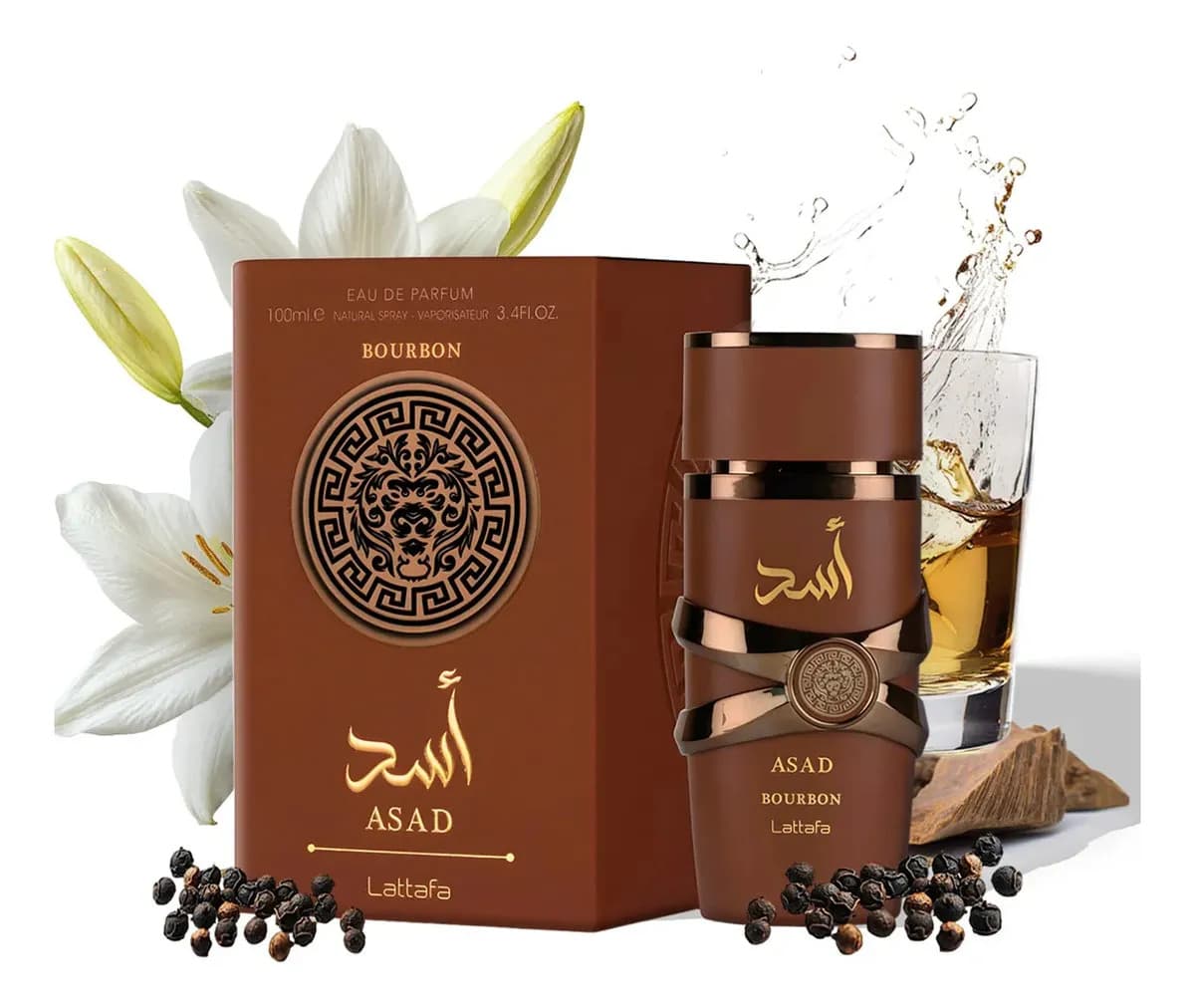Perfume Árabe Lattafa Asad Bourbon Masculino 100ml — foto 1 de 11