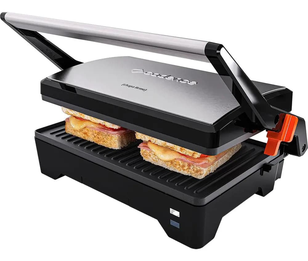 Grill Sanduicheira Cadence GRL621 Eletrica Chapa Misteira Tostex Cor Preto — foto 1 de 8