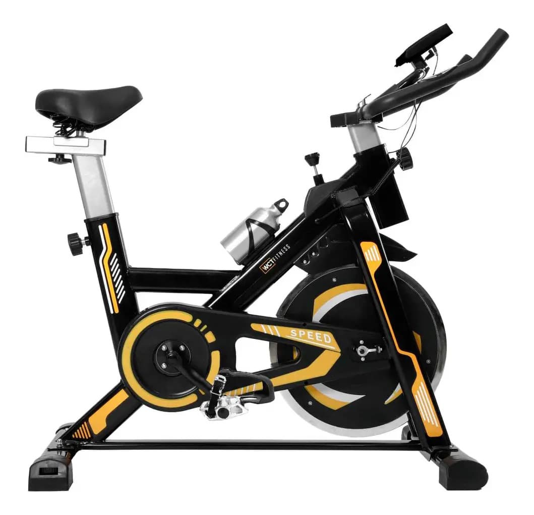 Bicicleta Spinning Com Roda De Inércia De 13kg Wct Fitness Cor Preto — foto 1 de 10