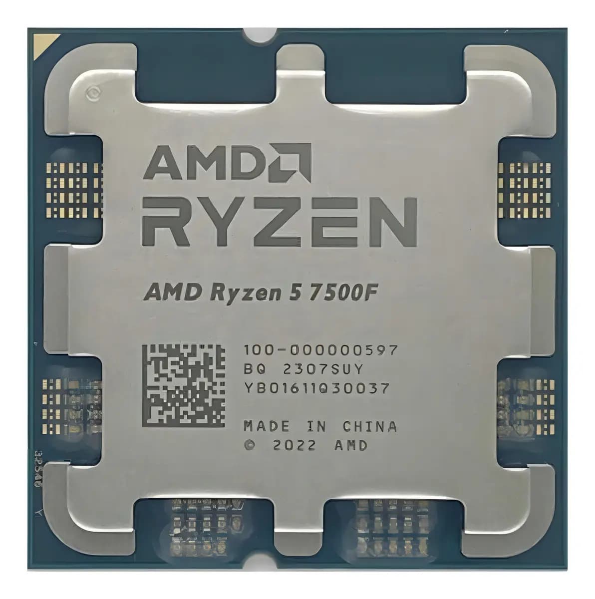 Processador Ryzen 5 7500F 6/12 3.7-5.0Ghz Max L3=32M TDP 65W — foto 1 de 6
