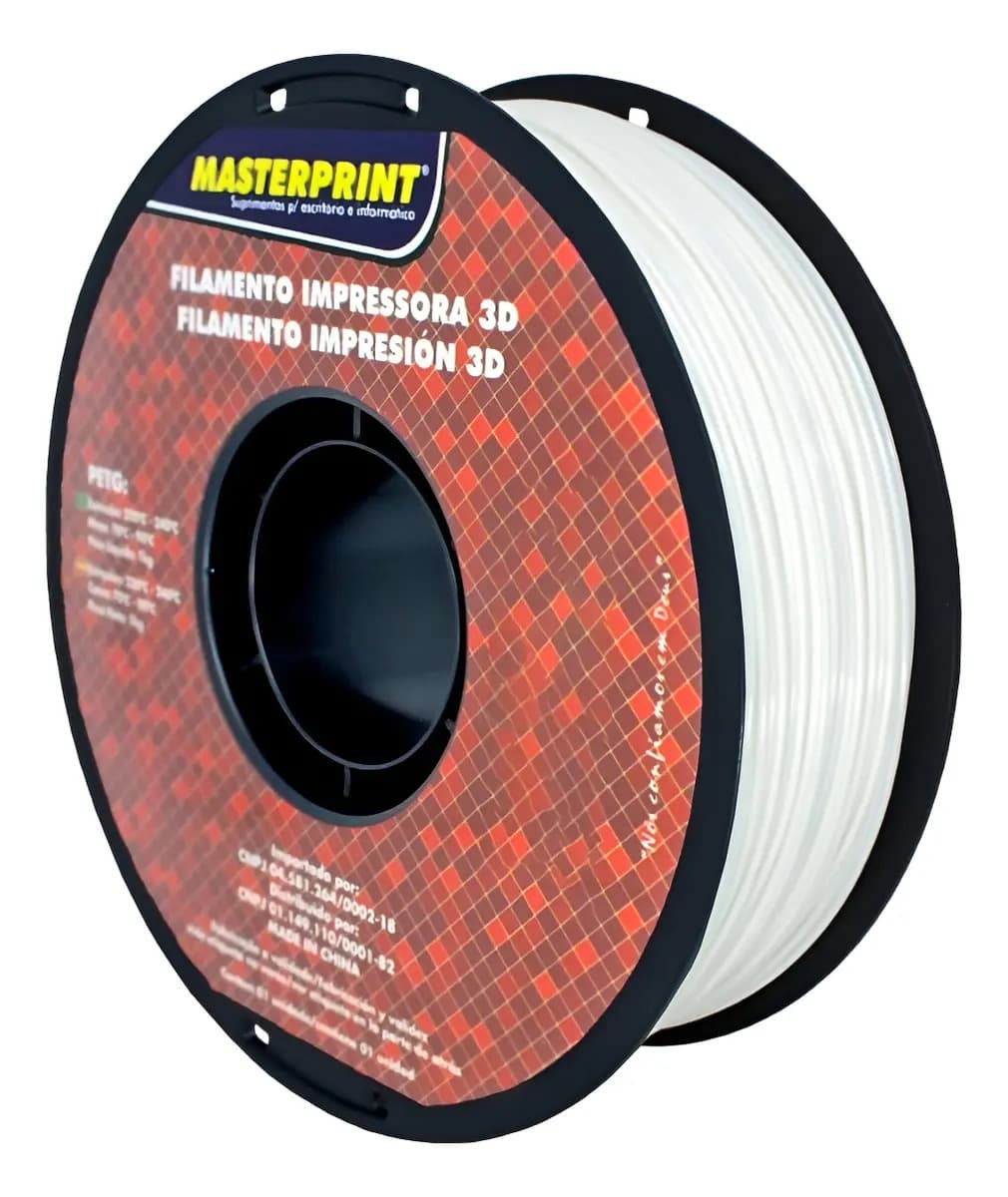 Masterprint PETG Branco 3D 1Kg — foto 1 de 4