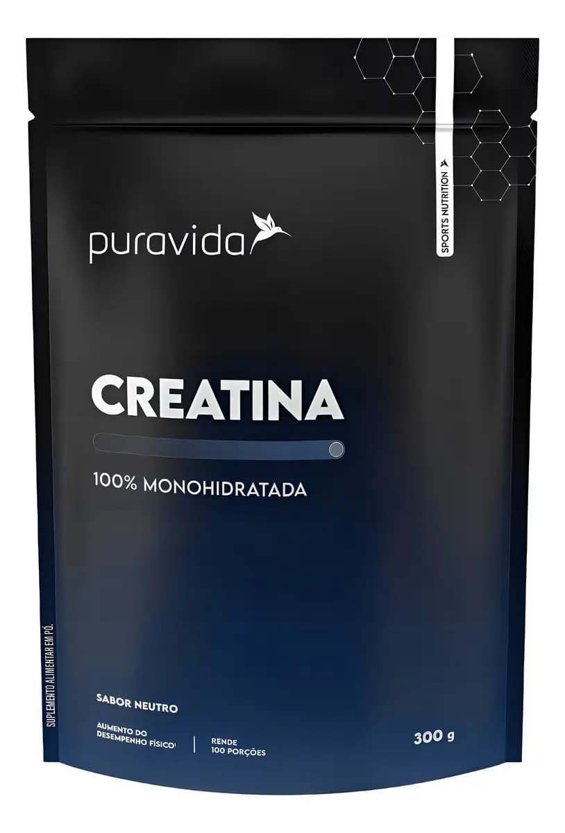 Creatina Monohidratada 300g Puravida — foto 1 de 4