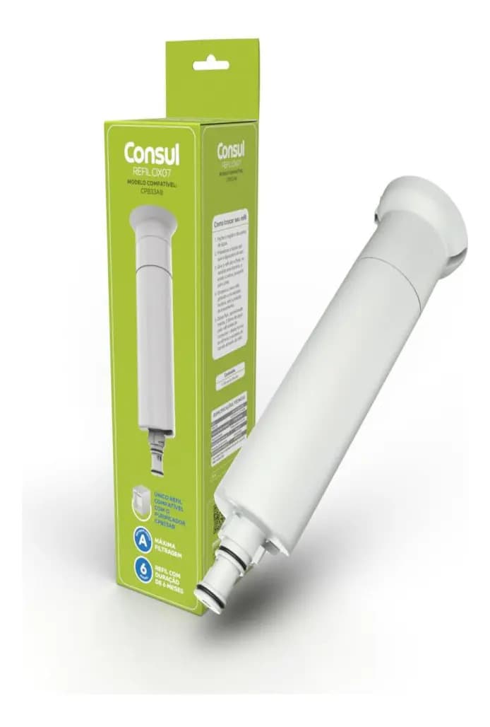 Refil Filtro Consul Cix07ax Para Purificador De Água Cpb33