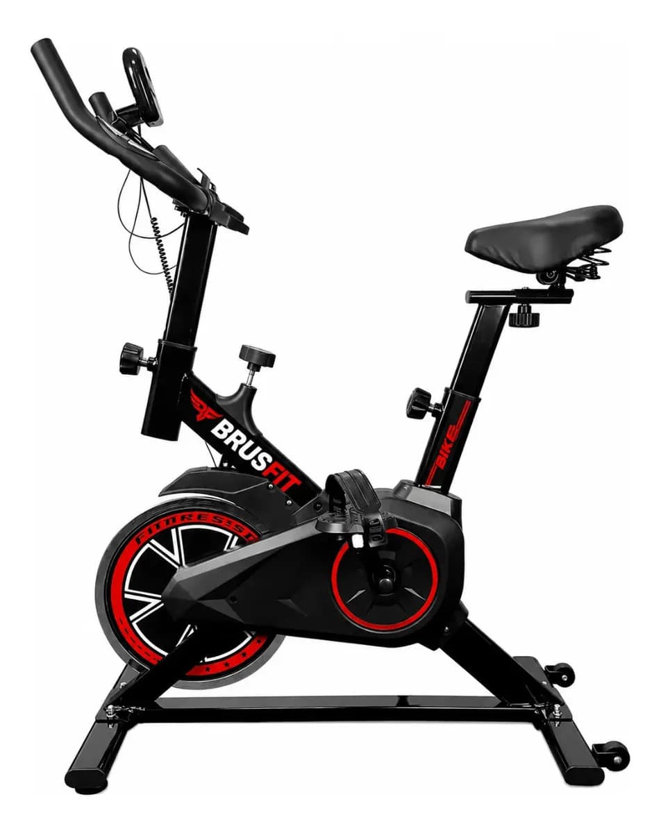 Brus fit Bicicleta Ergométrica Spinning Liftness X11 Cor Preto/vermelho Brusfit — foto 1 de 11