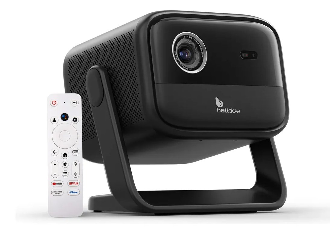 Projetor 2k Verdade Dlp 800ansi Googletv Nfc Bateria Usb-c Preto 127/220v